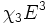 \chi_{3} E^3 \,