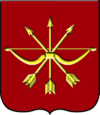 Coat of Arms of Kozmodemiansk (Mariy El) (2005).png