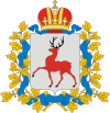 Armoiries de l'oblast de Nijni Novgorod