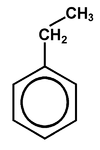 représentations de l'Ééthylbenzène