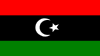 Flag of Libya (1951) large crescent.svg