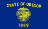 Le drapeau de l'Oregon.