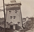 New Suspension Bridge and Tower, Niagara Falls, from Robert N. Dennis collection of stereoscopic views-cropped.jpg