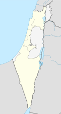 Localisation de Ashkelon (Ascalon) en Israël