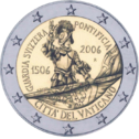 Pièce commémorative de 2 € du Vatican en 2006