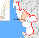 Localisation de la commune de Falkenberg