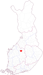 Localisation de Kivijärvi en Finlande