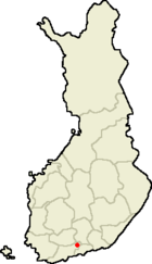 Localisation de Mäntsälä en Finlande