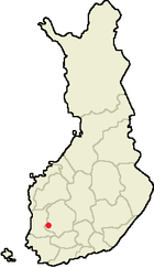 Localisation de Mouhijärvi en Finlande