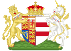 Coat of Arms of Marie Christine von Reibnitz, Princess Michael of Kent.svg