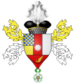 Blason Jean Philibert Maret (1758-1827) Comte.svg