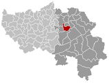 Situation de la ville au sein de son arrondissement et de la province de Liège
