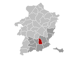 Hoeselt Limburg Belgium Map.png