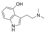 Structure de la psilocine