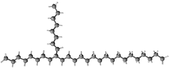 Représentations du 9-octylhexacosane