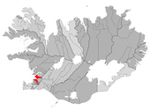 Situation de Reykjavik.
