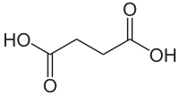 formule topologique de l'acide succinique