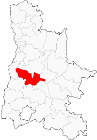 Localisation du Canton de Crest-Sud