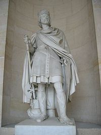 Charles Martel par Jean-Baptiste Joseph Debay (1802-1862).  Galerie du château de Versailles.