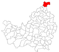 Localisation de Chiuieşti
