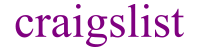 Logo de Craigslist
