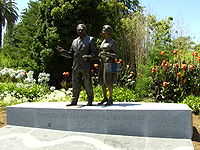 Douglas & Gladys Nicholls statue.JPG