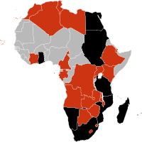 Afrique     décès confirmés     cas confirmés     cas suspects