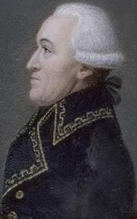 Portrait du général Becays-Ferrand, de profil datant du XVIIIe siècle