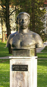 Monument de Racin à Samobor, Croatie