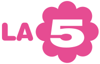 Logo de la chaîne télévisée La 5.