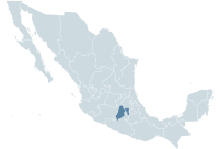 Localisation de l'État de Mexico
