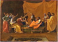 Moïse enfant foulant aux pieds la couronne de Pharaon - Nicolas Poussin - Louvre.jpg