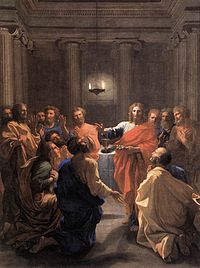 Nicolas Poussin - The Institution of the Eucharist - WGA18310.jpg