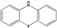 Structure de la phénothiazine