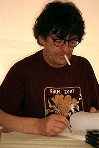 Jean-Bernard Pouy au Festival International du Roman Noir de Frontignan, juin 2007