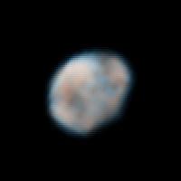 Vesta, photographié par le télescope spatial Hubble en 2007