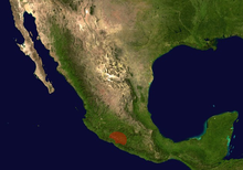 Distribution.Brachypelma.auratum.Mexico.png