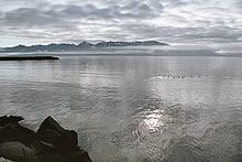Accéder aux informations sur cette image nommée Eyjafjörður depuis la plage de Dalvík - 0.jpg.