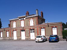 La gare de Sainte-Gauburge.