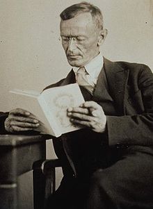 Hermann Hesse en 1927, photographié par Gret Widmann