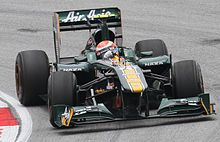 Photo de Jarno Trulli sur Team Lotus T128 au Grand Prix de Malaisie 2011