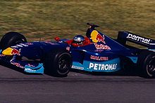 Photo de la Sauber C18 pilotée par Jean Alesi au Grand Prix du Canada 1999.