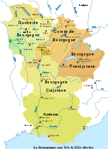 Les différentes Bourgognes