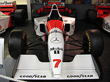 Photo de la nouvelle McLaren MP4/10 de 1995