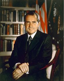photographie officielle de Richard Nixon