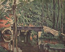 Le pont de Maincy, par Paul Cézanne