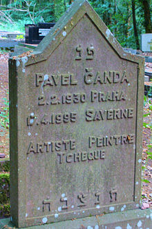 tombe de Pavel Canda