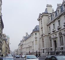 Vue de la façade de Louis-le-Grand