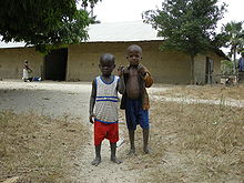 Enfants bandials à Séléki