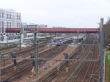 La gare de Saint-Quentin-en-Yvelines - Montigny-le-Bretonneux.